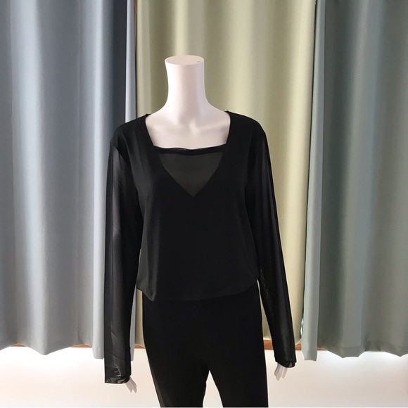 SHEIN Tops - Sexy tulle tshirt